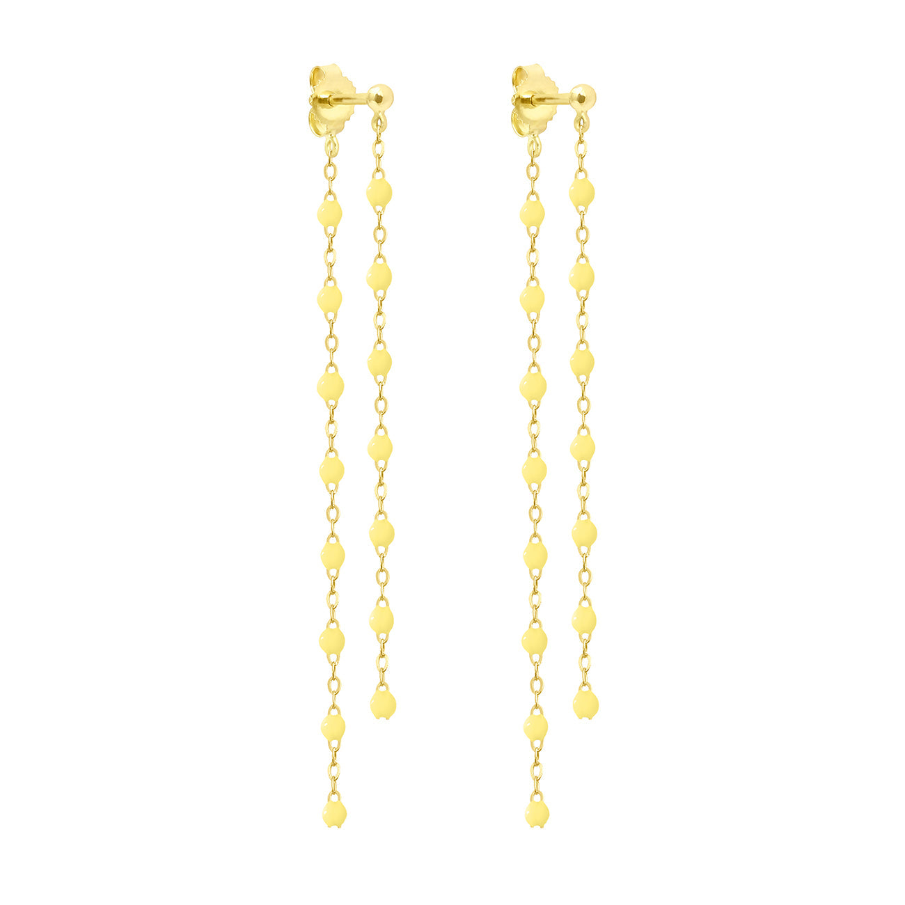 Gigi Clozeau - Boucles d’oreilles Dansantes Classique Gigi mimosa, or jaune