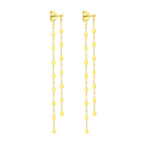 Gigi Clozeau - Boucles d’oreilles Dansantes Classique Gigi mimosa, or jaune