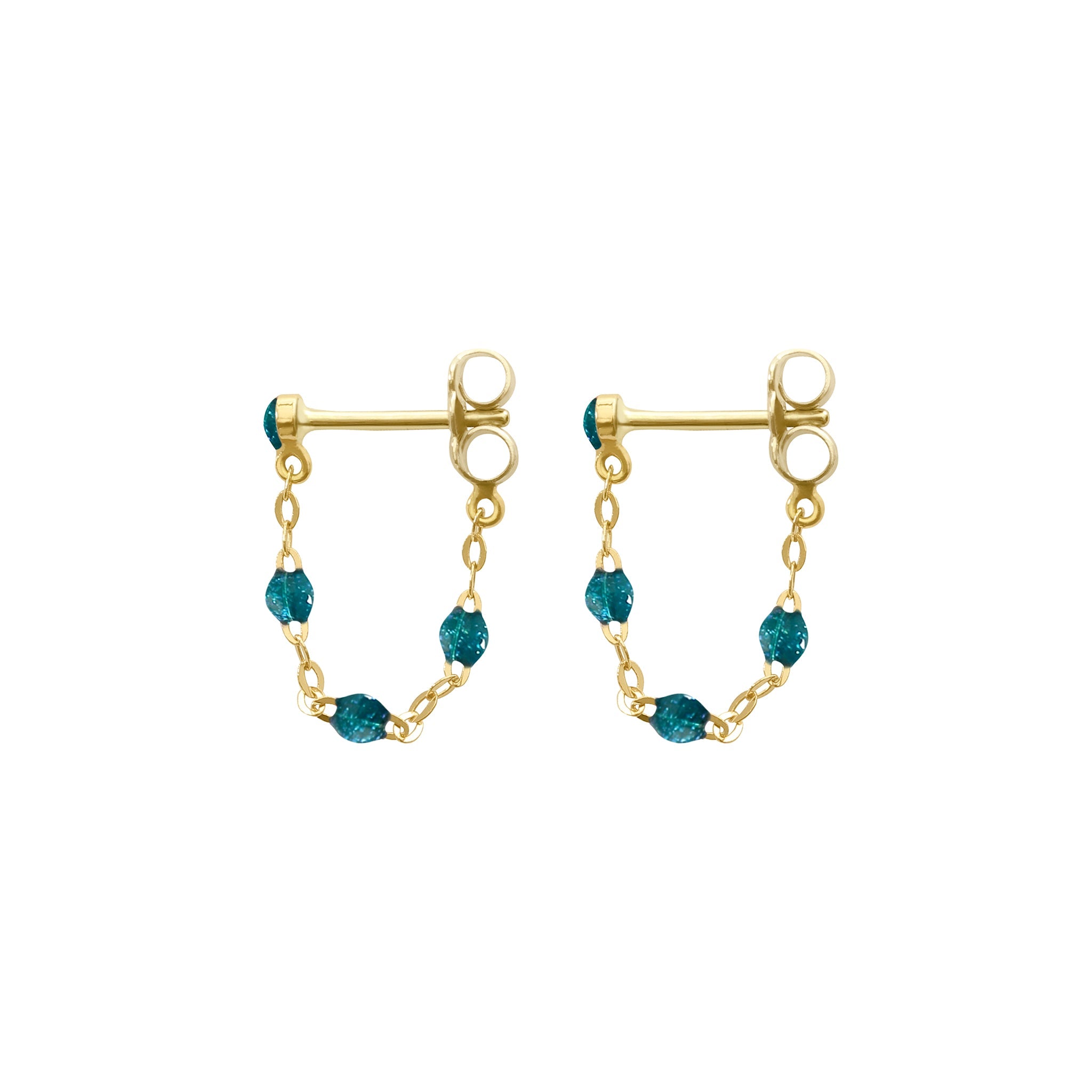 Gigi Clozeau - Boucles d'oreilles jungle Classique Gigi, or jaune