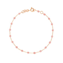 Gigi Clozeau - Bracelet blush Classique Gigi, or rose, 24 cm