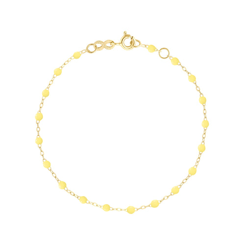 Gigi Clozeau - Bracelet mimosa Classique Gigi, or jaune, 15 cm