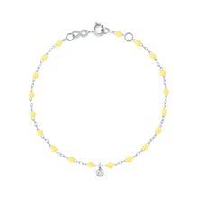 Gigi Clozeau - Bracelet mimosa Gigi Suprême, Diamant, or blanc, 17 cm