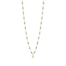 Gigi Clozeau - Collier argent Gigi Suprême, or jaune, 1 diamant, 42 cm