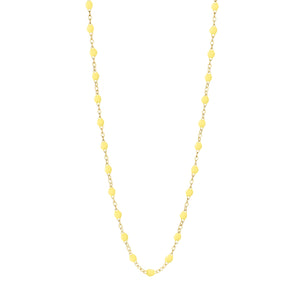 Gigi Clozeau - Collier mimosa Classique Gigi, or jaune, 42 cm