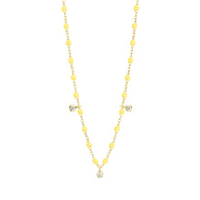 Gigi Clozeau - Collier mimosa Gigi Suprême, Diamants, or jaune, 45 cm