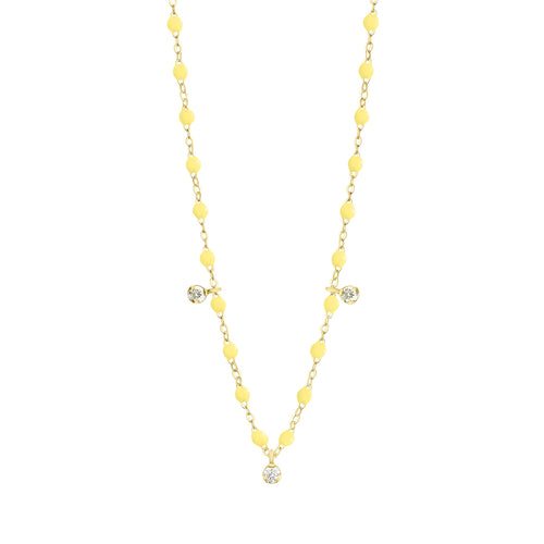 Gigi Clozeau - Collier mimosa Gigi Suprême, Diamants, or jaune, 45 cm