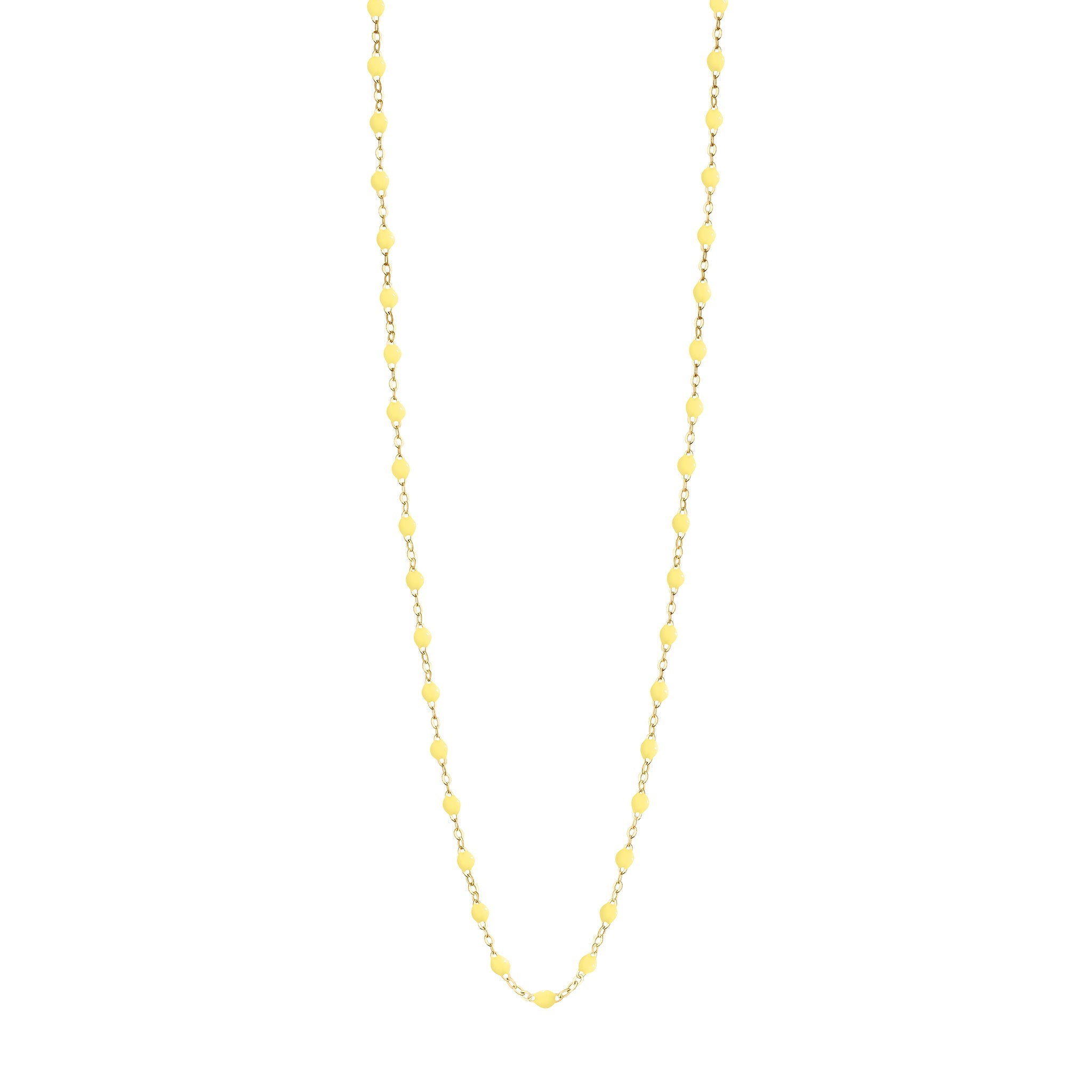 Gigi Clozeau - Sautoir mimosa Classique Gigi, or jaune, 86 cm