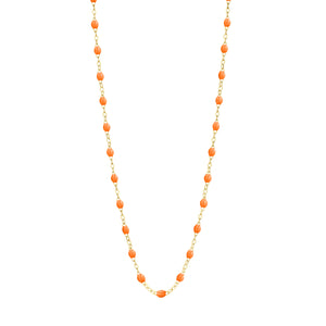 Gigi Clozeau - Collier mandarine Classique Gigi, or jaune, 45 cm