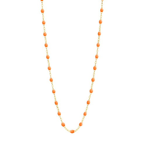 Gigi Clozeau - Collier mandarine Classique Gigi, or jaune, 42 cm