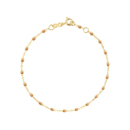 Gigi Clozeau - Bracelet nude Classique Gigi, or jaune, 17 cm