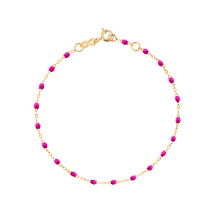 Gigi Clozeau - Bracelet bonbon Classique Gigi, or jaune, 15 cm