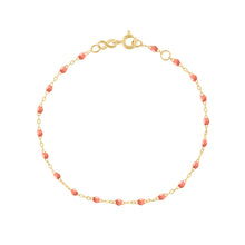 Gigi Clozeau - Bracelet saumon Classique Gigi, or jaune, 17 cm