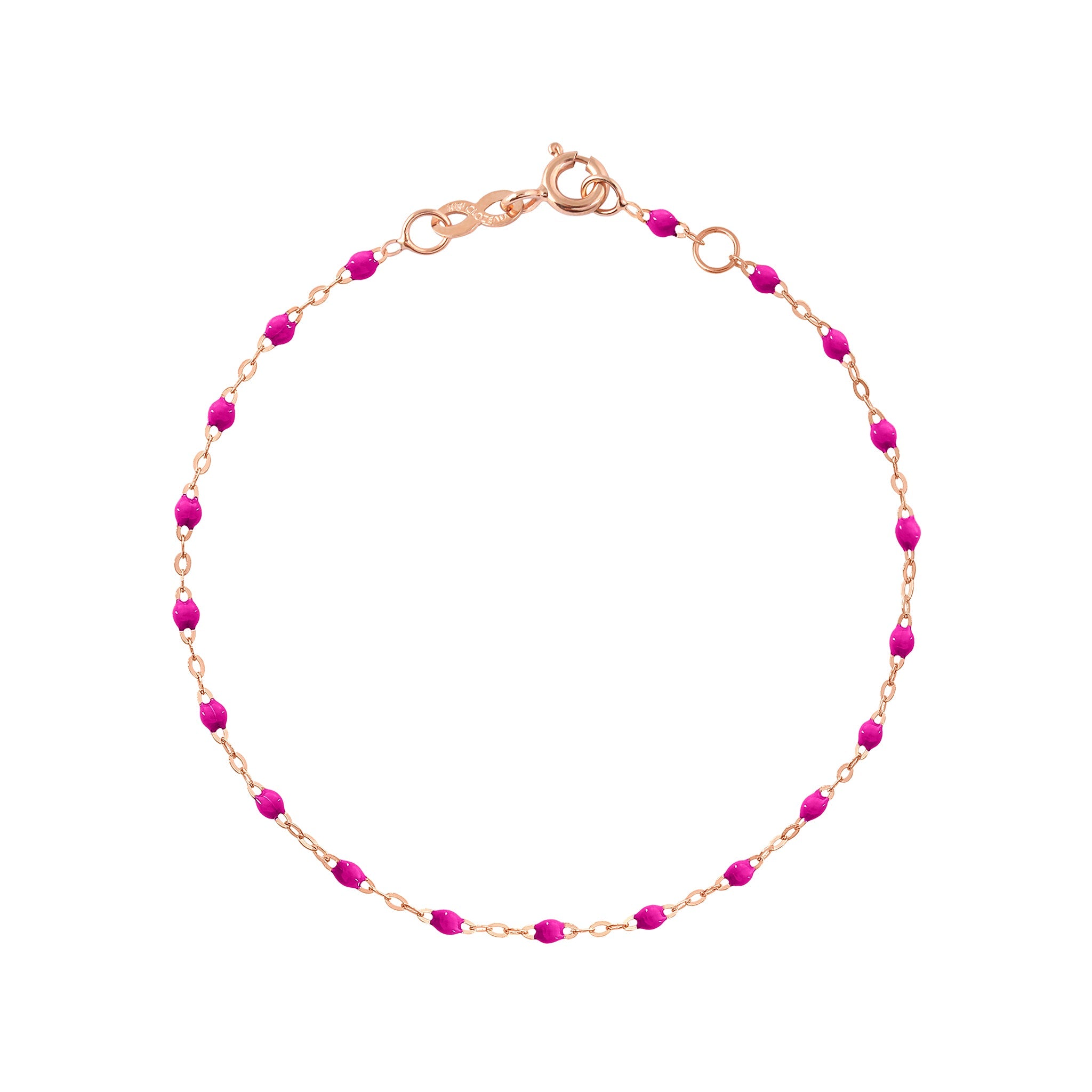 Gigi Clozeau - Bracelet bonbon Classique Gigi, or rose, 19 cm