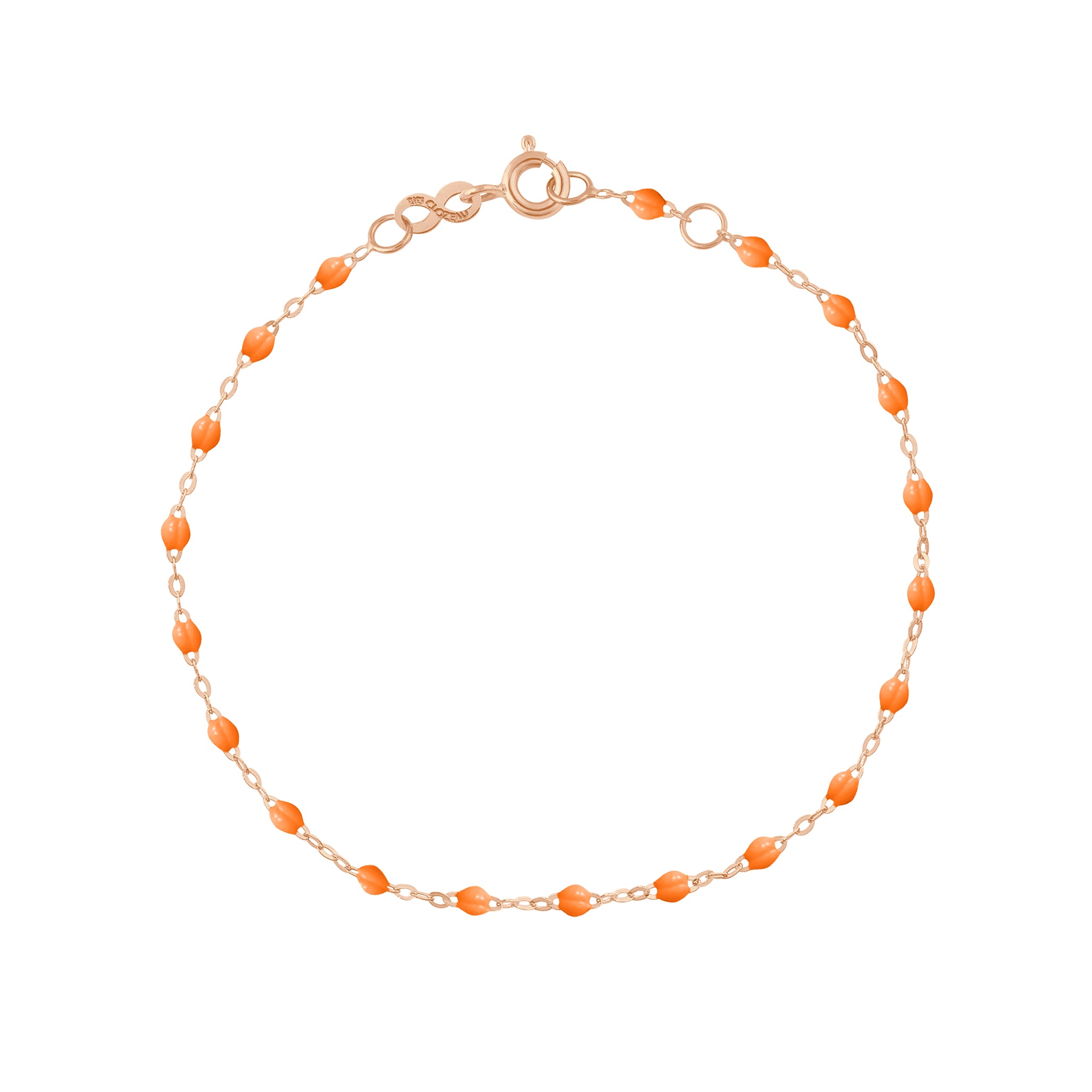 Gigi Clozeau - Bracelet mandarine Classique Gigi, or rose, 15 cm